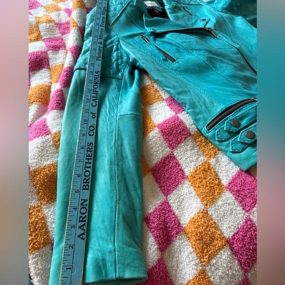 Neiman Marcus Leather Motorcycle Jacket - Picture 10 of 10